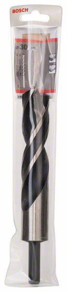 Wiertło Bosch w oryginalnym opakowaniu, odpowiednie do obróbki metalu i drewna, przedstawia rozmiar i specyfikacje na opakowaniu.