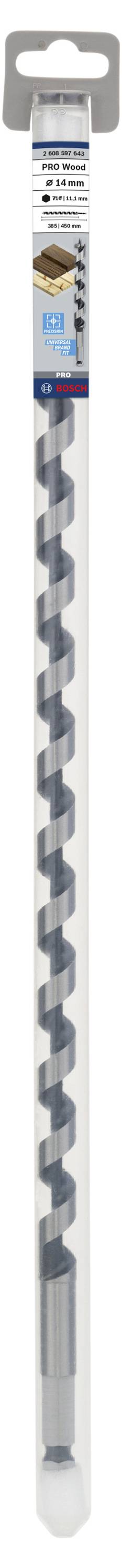 Wiertło spiralne w opakowaniu, przeznaczone do systemów wiertniczych SDS-max, z informacjami o rozmiarze i materiale na etykiecie.