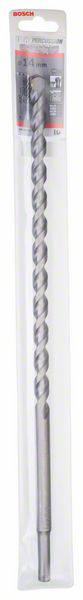 Długi, zapakowany wiertło z spiralnymi rowkami, przeznaczony do betonu, wskazuje rozmiar 10 mm na opakowaniu.