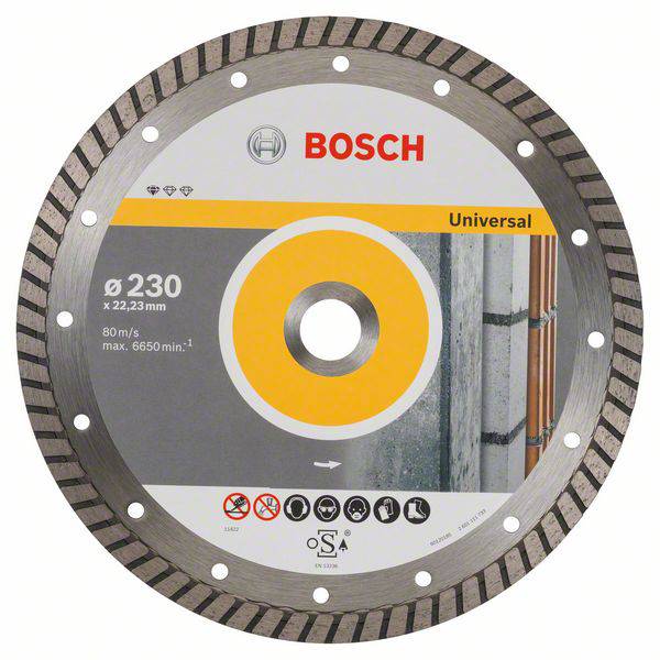 Аксесуари Bosch 2608603252 Алмазний відрізний диск Діаметр 230 мм 10 шт.