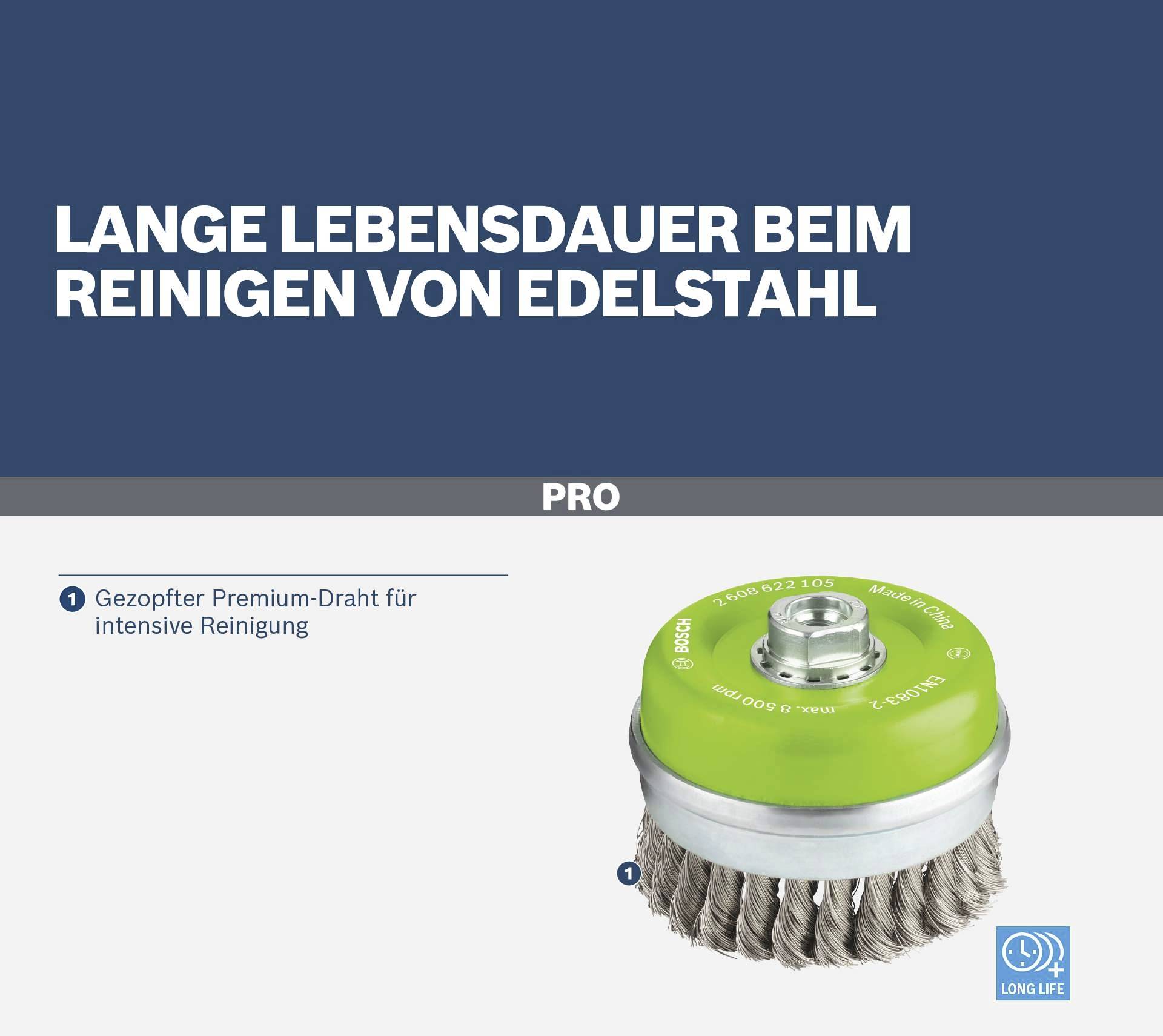 Obraz plecionej szczotki drucianej z zieloną obudową, przedstawionej jako idealna do czyszczenia stali nierdzewnej o długiej żywotności.