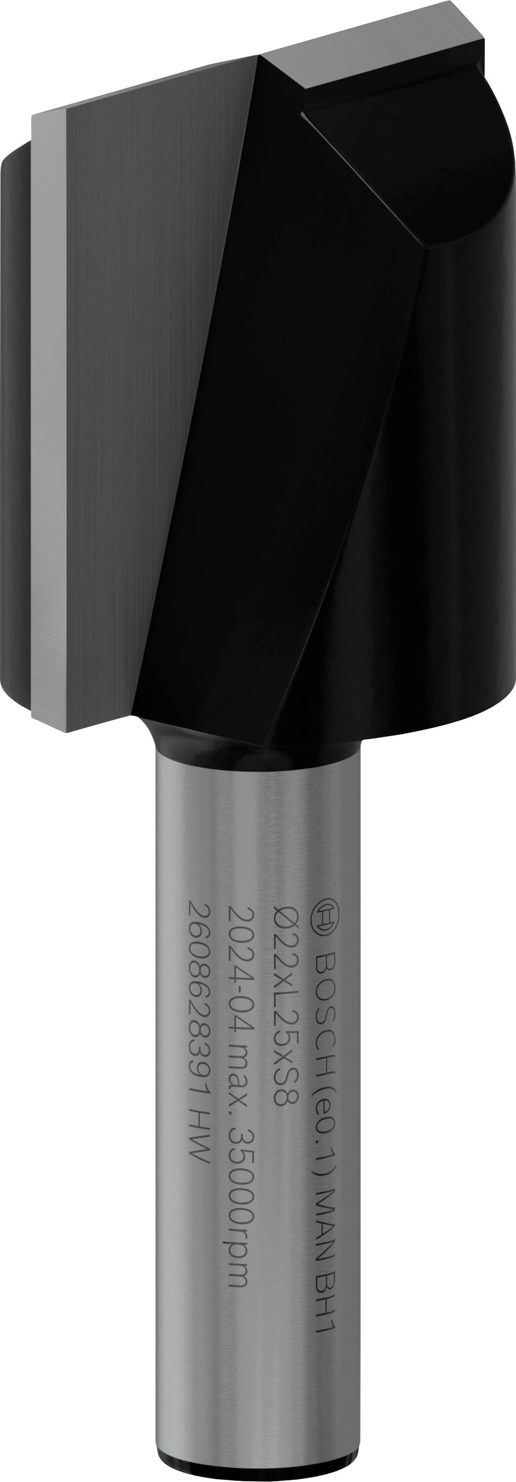 Аксесуари Bosch 2608628391 Твердосплавний різак для гайок Довжина 56 мм Діаметр виробу 22 мм Діаметр свердла 8 мм