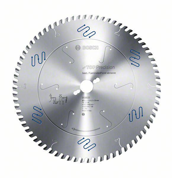 Bosch Accessories Top Precision 2608642108 Tarcza tnąca z węglików spiekanych 350 x 30 x 3.2 mm Liczba zębów: 72 1 szt.