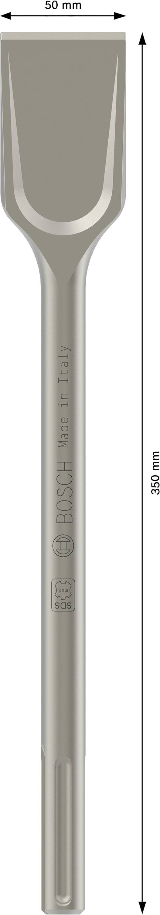 Płaskie dłuto o długości 300 mm i szerokości 20 mm, odpowiednie do prac budowlanych i remontowych.