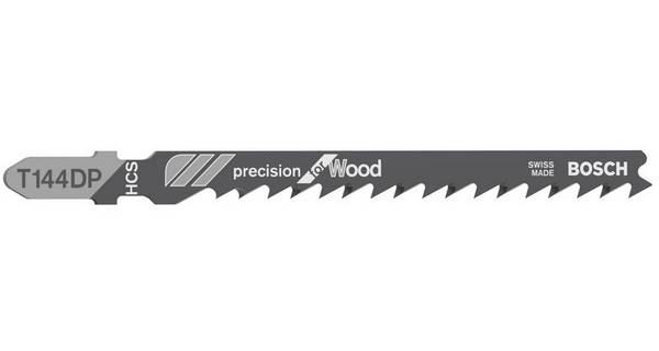 Brzeszczot do wyrzynarki T 144 DP, Precision for Wood Bosch Accessories  2608633A42 100 szt.