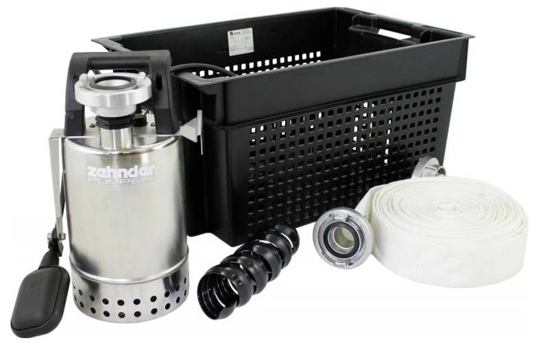 Занурювальний насос для брудної води Zehnder Pumpen E-ZW 65 A 16916, 850 Вт, 1,4 бар, 9500 л/год, 14 м