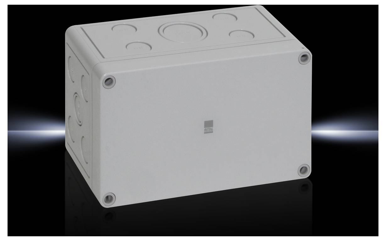 Монтажний корпус Rittal PK 9514.050 9514.050, полікарбонат, 180 x 110 x 90, сіро-білий (ral 7035), 1 шт.