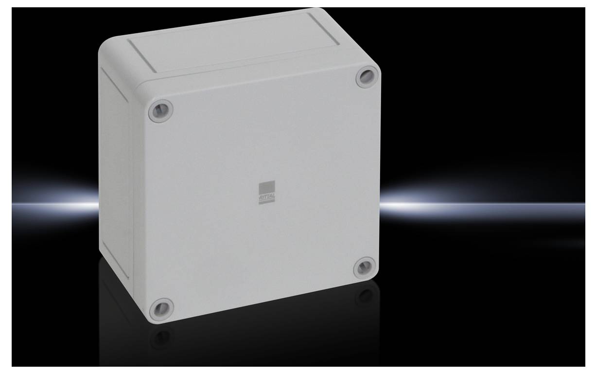 Монтажний корпус Rittal PK 9506.000 9506.000, полікарбонат, 110 x 110 x 66, сіро-білий (ral 7035), 1 шт.