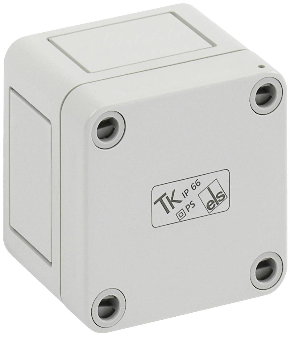 Монтажний корпус Spelsberg TK PS 77-6 11040101, полістирол (EPS), 65 x 65 x 57, сіро-білий (ral 7035), 1 шт.