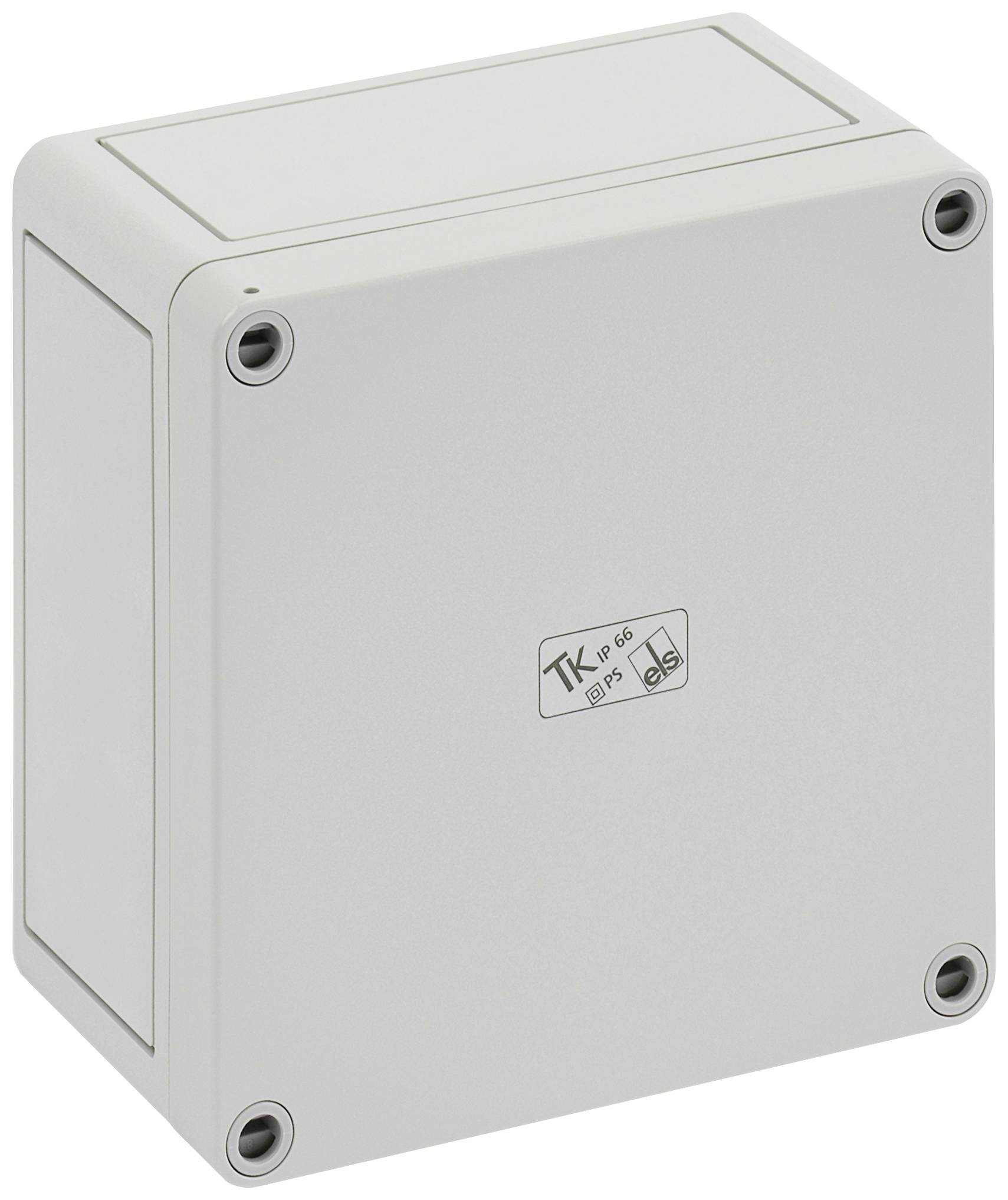 Монтажний корпус Spelsberg TK PS 1313-7 11040501, полістирол (EPS), 130 x 130 x 75, сіро-білий (ral 7035), 1 шт.