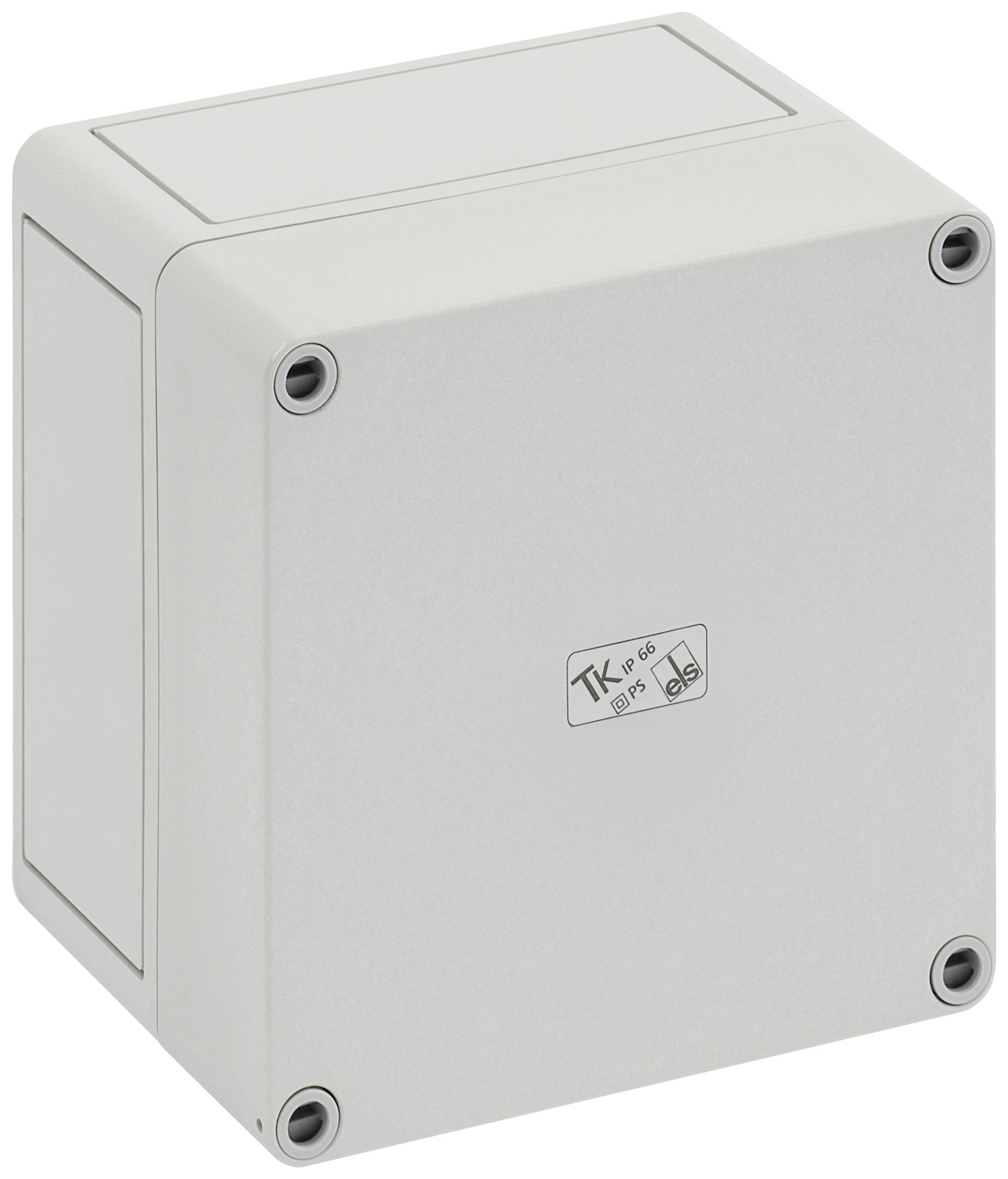 Монтажний корпус Spelsberg TK PS 1313-10 11090501, полістирол (EPS), 130 x 130 x 99, сіро-білий (ral 7035), 1 шт.