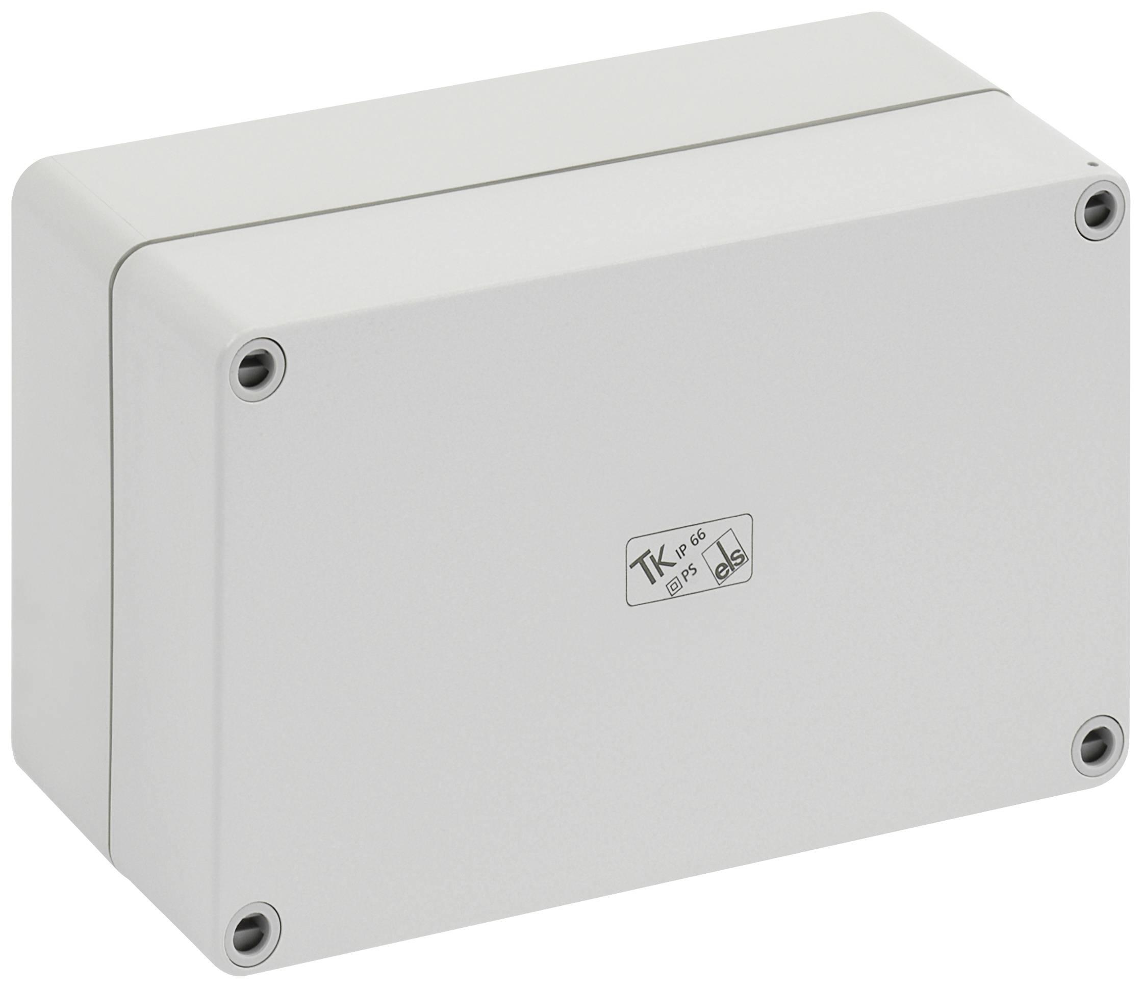 Монтажний корпус Spelsberg TK PS 1811-8f 11091401, полістирол (EPS), 180 x 110 x 84, сіро-білий (ral 7035), 1 шт.