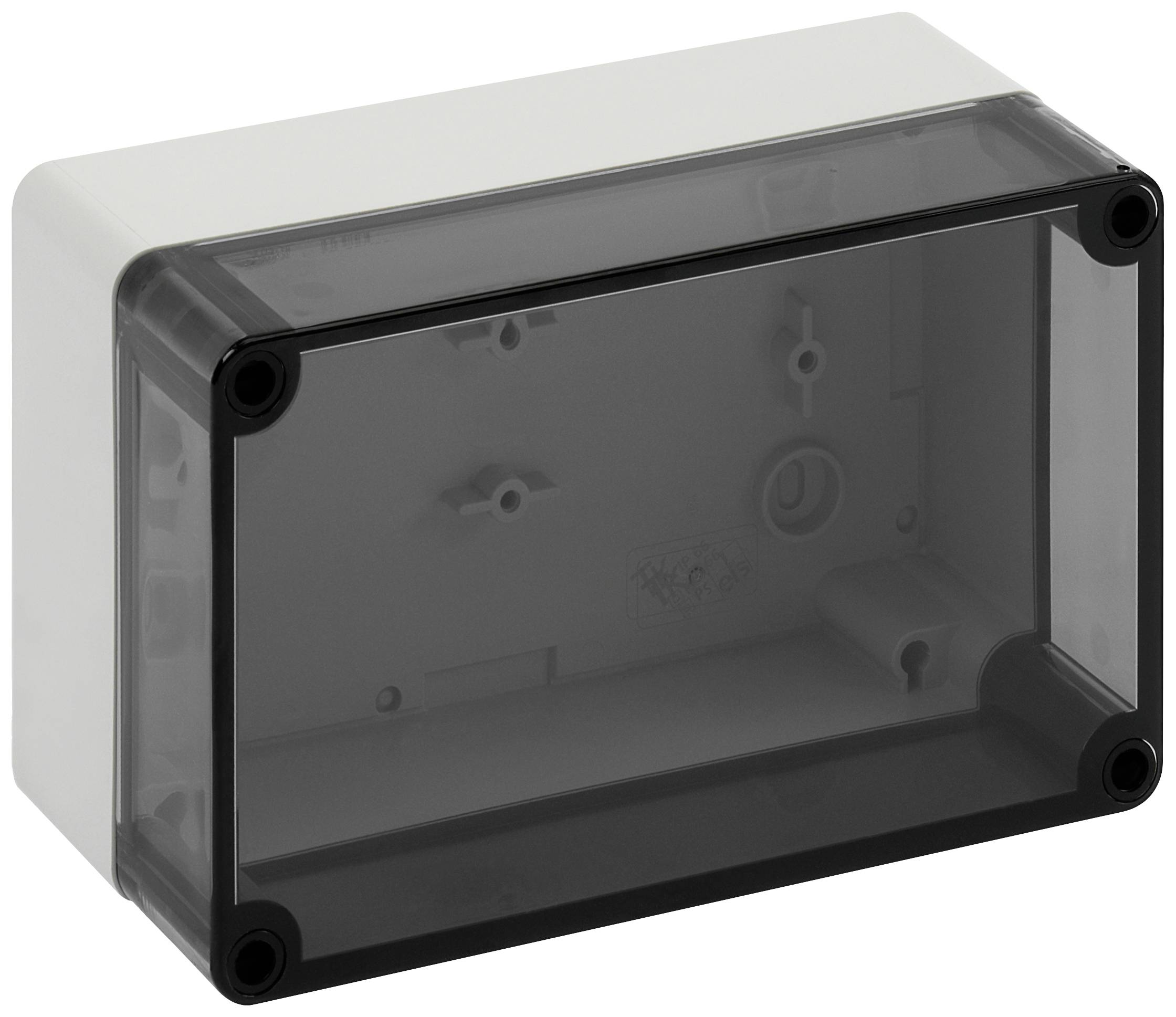 Монтажний корпус Spelsberg TK PS 1811-8f-t 11151401, полікарбонат, полістирол (EPS), 180 x 110 x 84, сіро-білий (ral 7035), 1 шт.