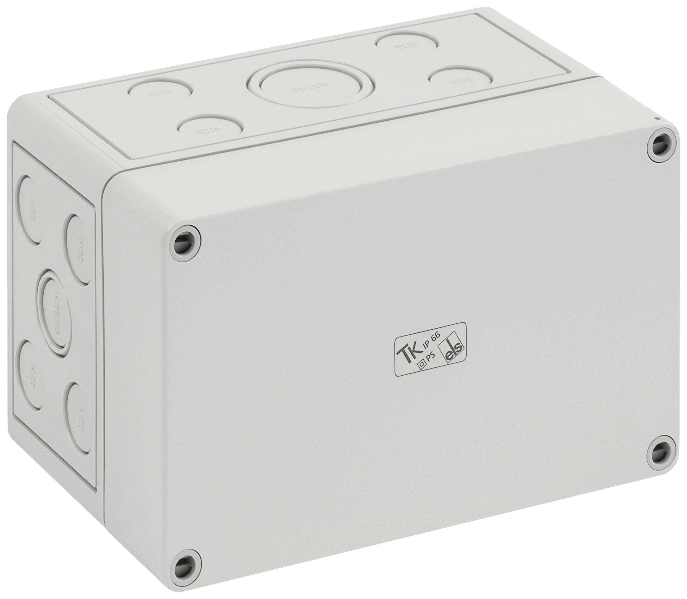 Монтажний корпус Spelsberg TK PS 1811-11-m 10590601, полістирол (EPS), 180 x 110 x 111, сіро-білий (ral 7035), 1 шт.