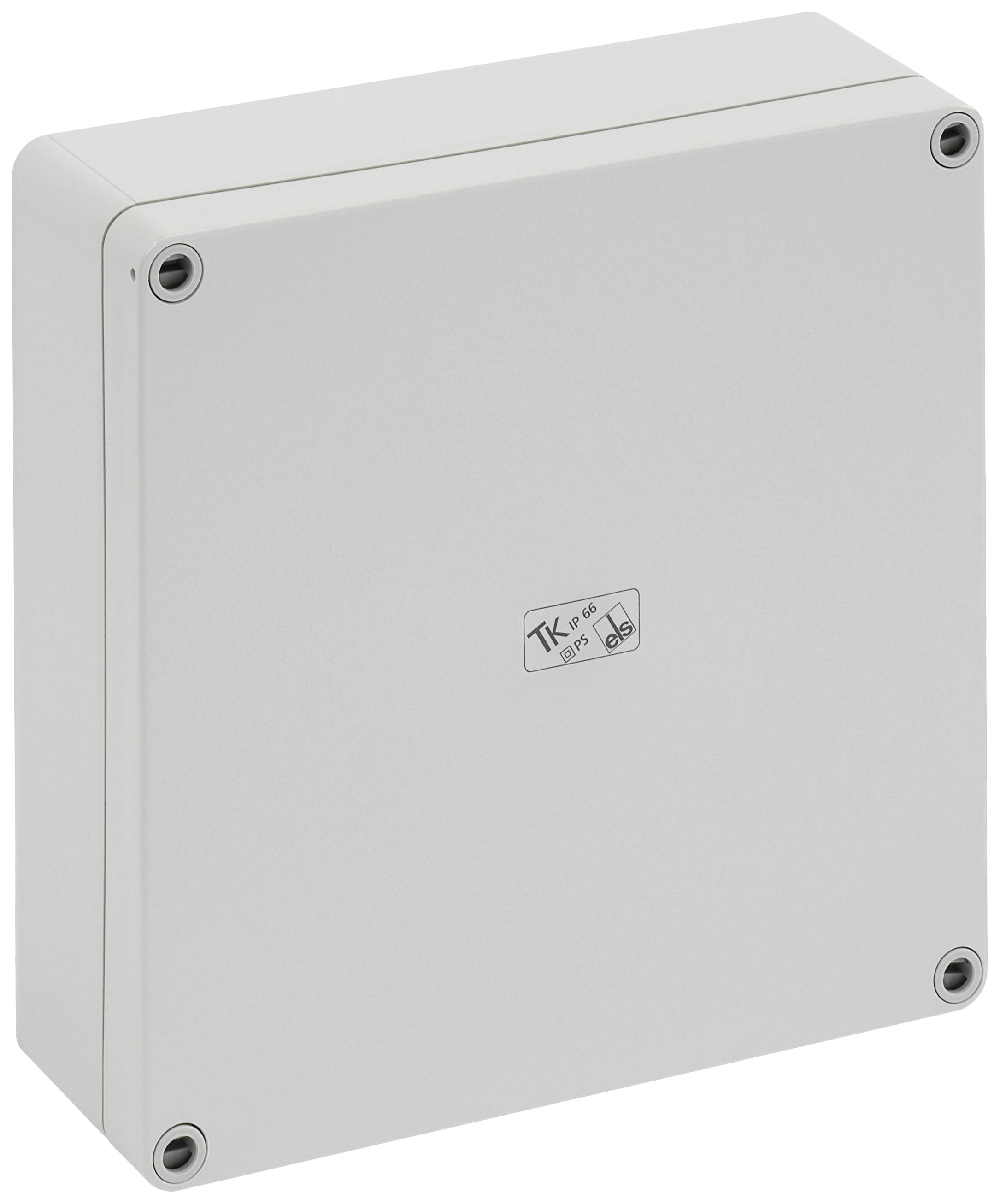 Монтажний корпус Spelsberg TK PS 1818-6f 11041301, полістирол (EPS), 182 x 180 x 63, сіро-білий (ral 7035), 1 шт.