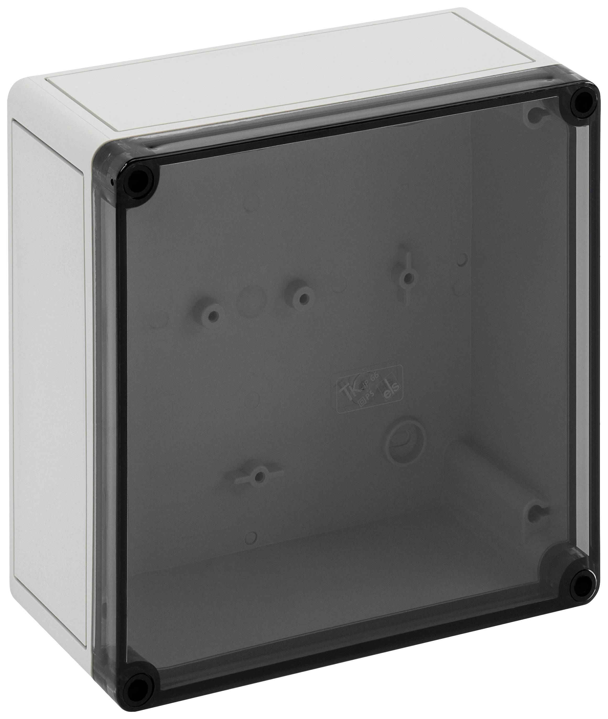 Монтажний корпус Spelsberg TK PS 1818-9-t 11100701, полікарбонат, полістирол (EPS), 182 x 180 x 90, сіро-білий (ral 7035), 1 шт.