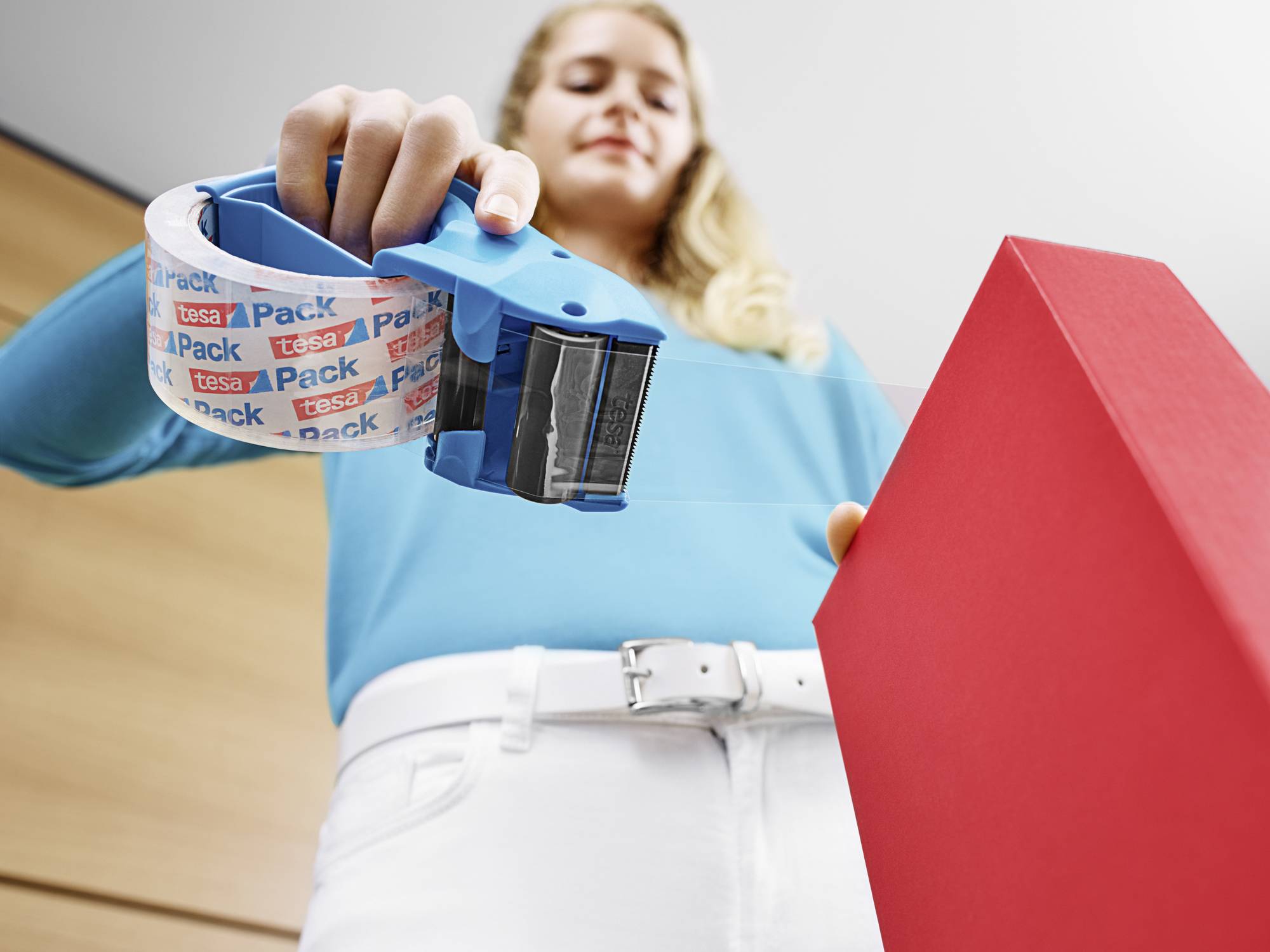 tesa tesapack® 57807-00000-01 КРИШТАЛЕВО ПРОЗОРА пакувальна стрічка (Д x Ш) 66 м x 50 мм 66 м 1 шт.