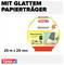 Taśma Tesa, 25 m x 25 mm, do profesjonalnego maskowania powierzchni, z gładkim podłożem papierowym.