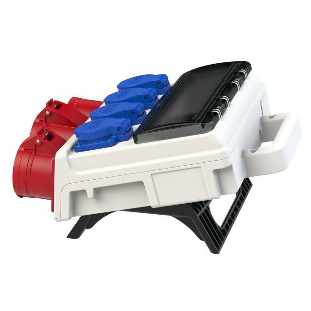 Розподільний щит PCE 9004002-p, 400 В, 32 А, IP44, світло-сірий