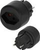 Adapter podróżny Brennenstuhl 1508480, 10 A, do gniazda zasilania : F