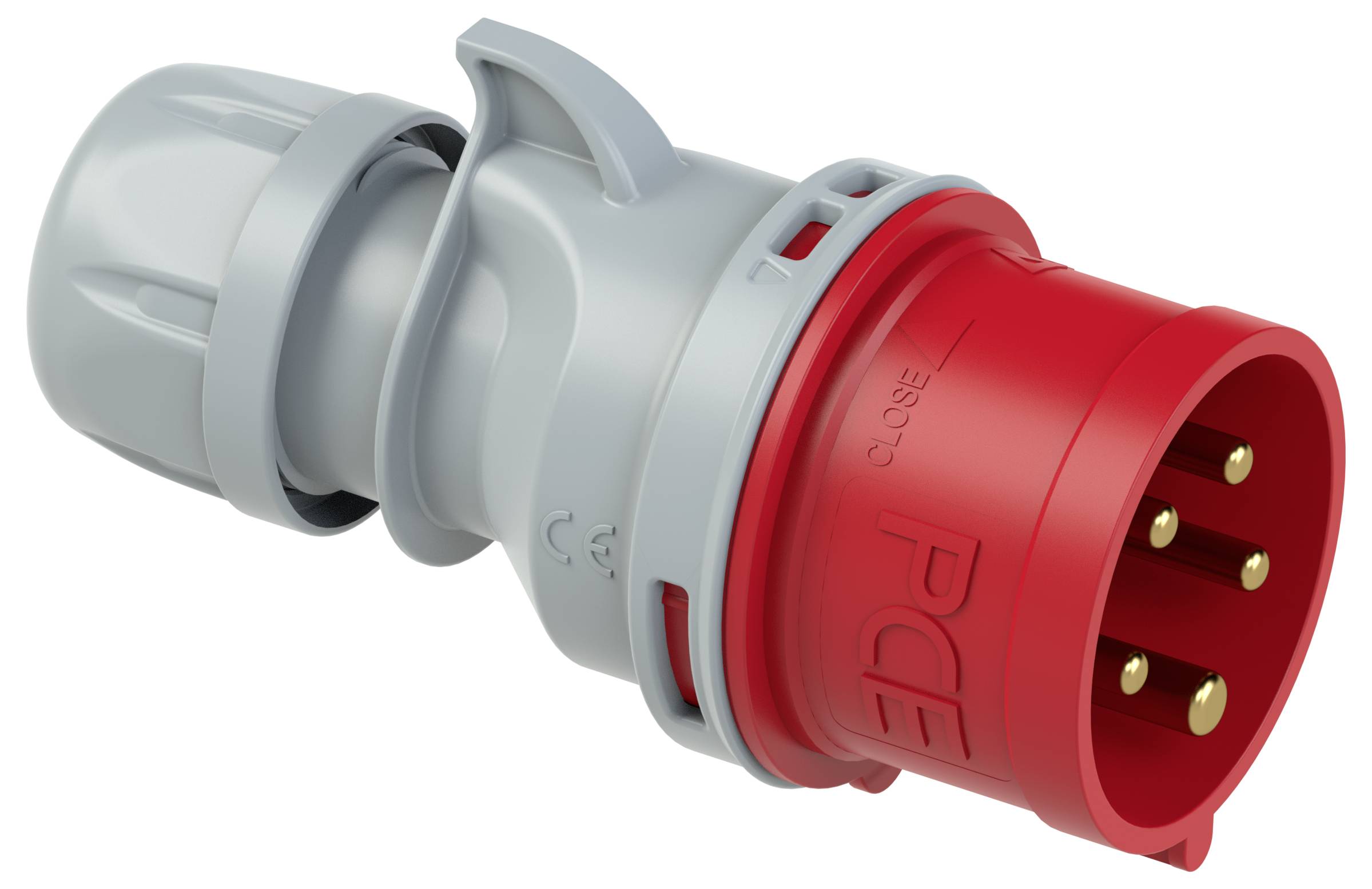 Вилка PCE 015-6tt, 400 В, 16 А, IP44