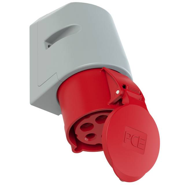 Розетка PCE 125-6tt, 400 В, 32 А, IP44