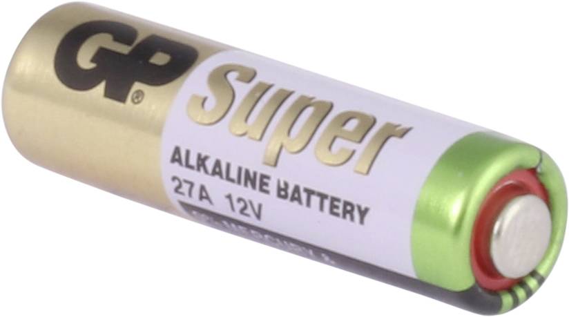 Акумулятор 27 A GP, 12 V, 19 mAh, лужно-марганцевий, 1 шт.