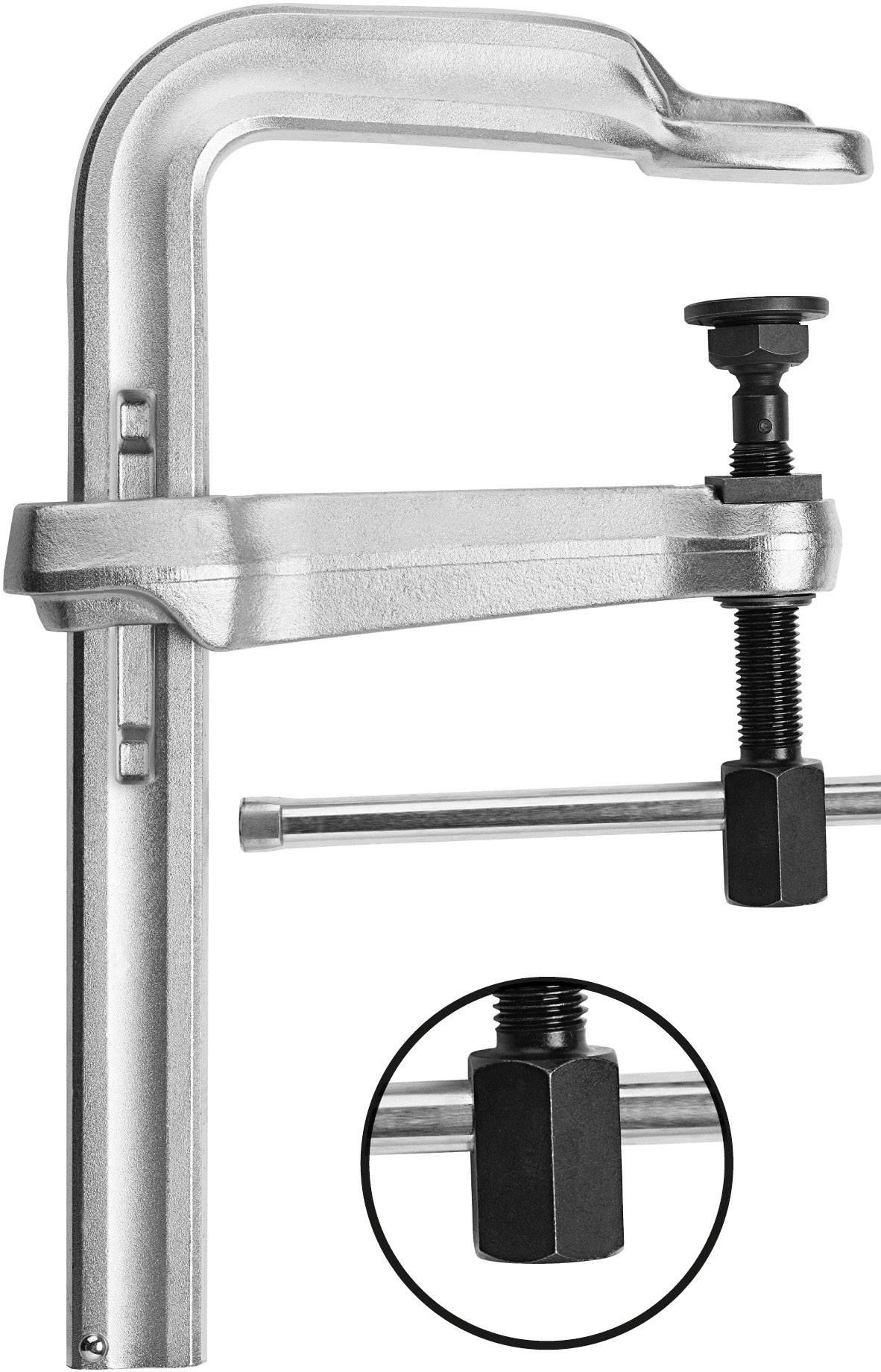 Високоякісний затискач STBS 500/200 Bessey STBS50 Максимальна ширина затискання: 500 мм Хід: 200 мм