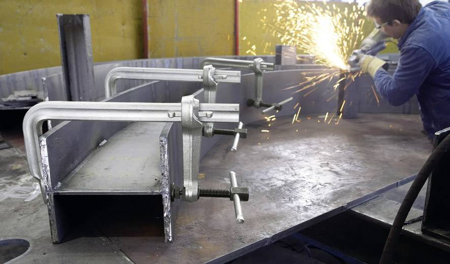 Високоякісний затискач STBS 500/200 Bessey STBS50 Максимальна ширина затискання: 500 мм Хід: 200 мм