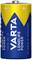 Bateria alkaliczna typu LR14 1,5V marki Varta. Napis: 'Varta Longlife Power', wyprodukowana w Niemczech.