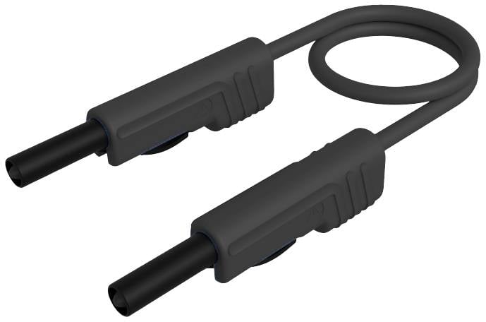 Вимірювальний дріт Hirschmann Test & Measurement MLB 100/1 V sw, чорний