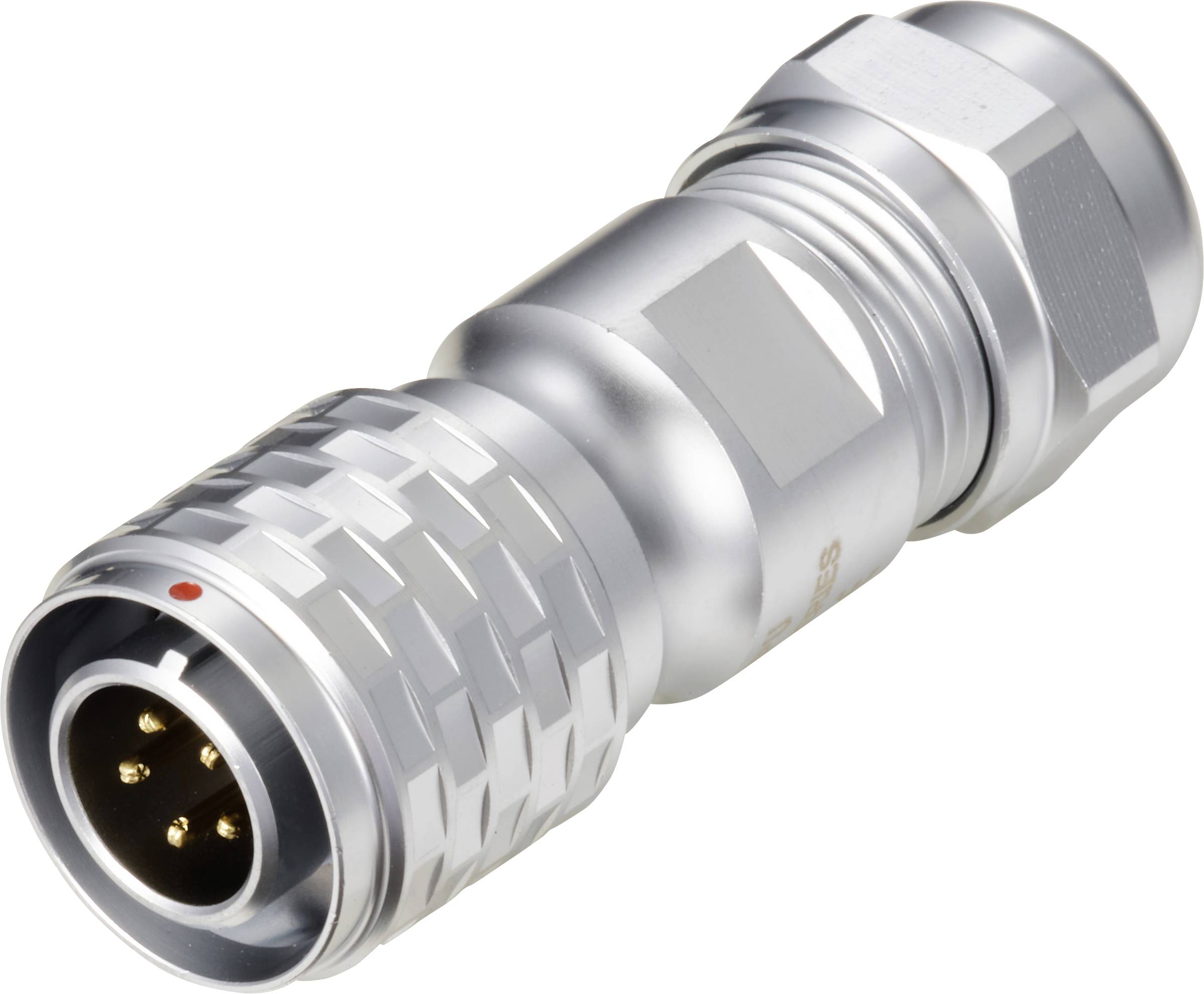 Разъем Weipu SF1210/P5 II, круглый, двухтактный, 5-контактный, 180 В/AC, IP67, для пайки