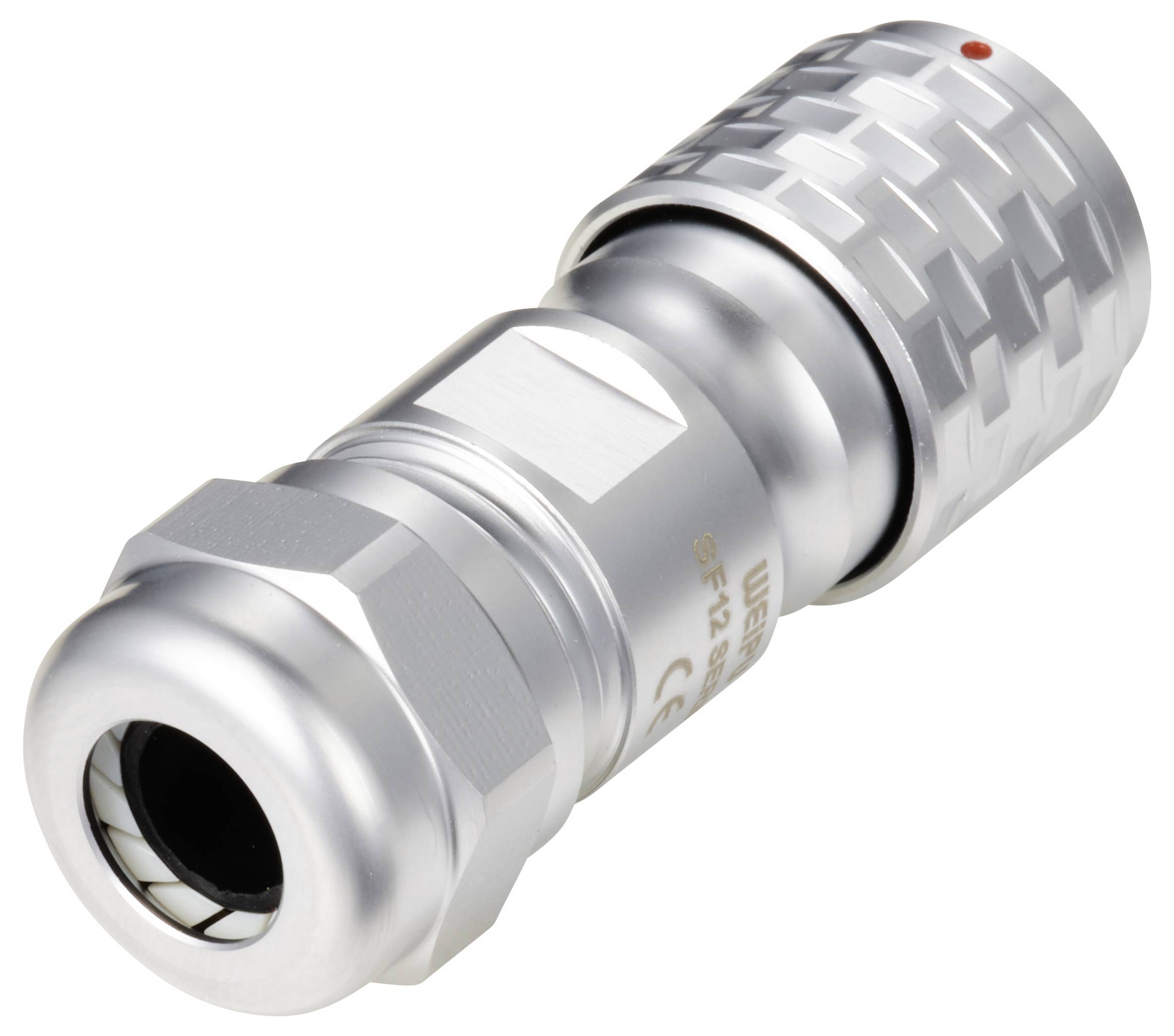 Круглый гнездовой разъем Weipu SF1210/S7 II с механизмом 