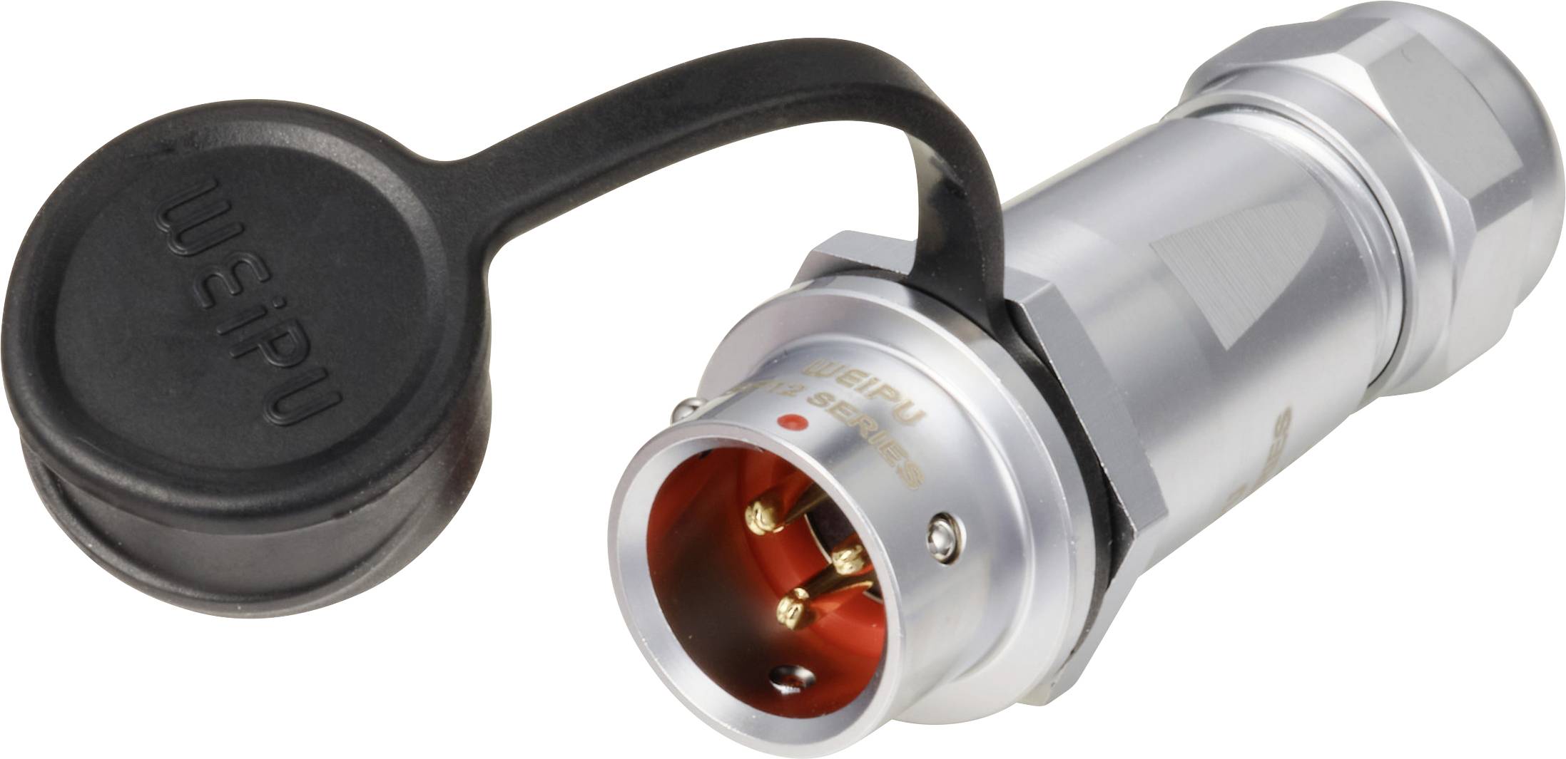 Двотактний круглий конектор Weipu SF1211/P3 I, 3 pin, 250 V/AC, IP67, для пайки