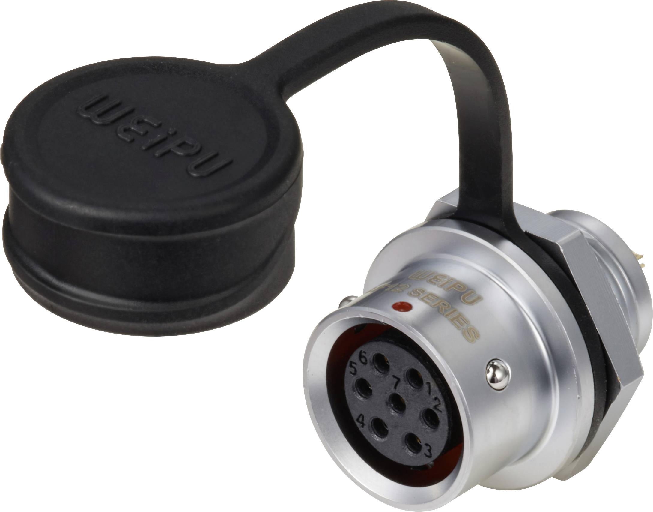 Круглий роз'єм Weipu SF1212/S7 типу 