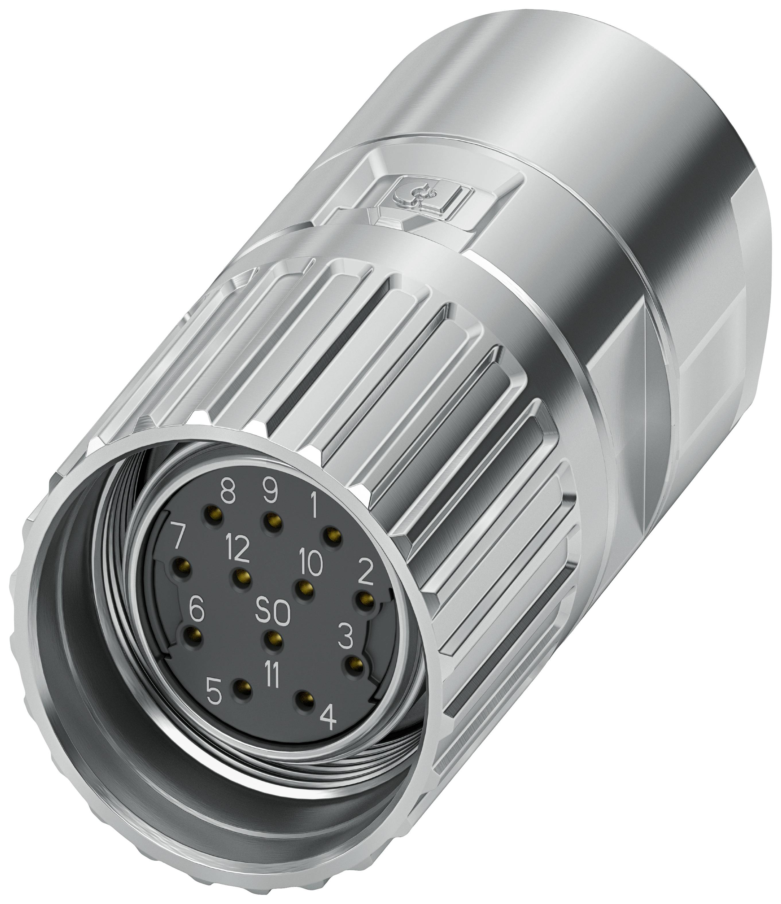 Роз'єм M23-12S2N8A80DU Phoenix Contact 1069313 Кількість контактів: 12 1 шт.