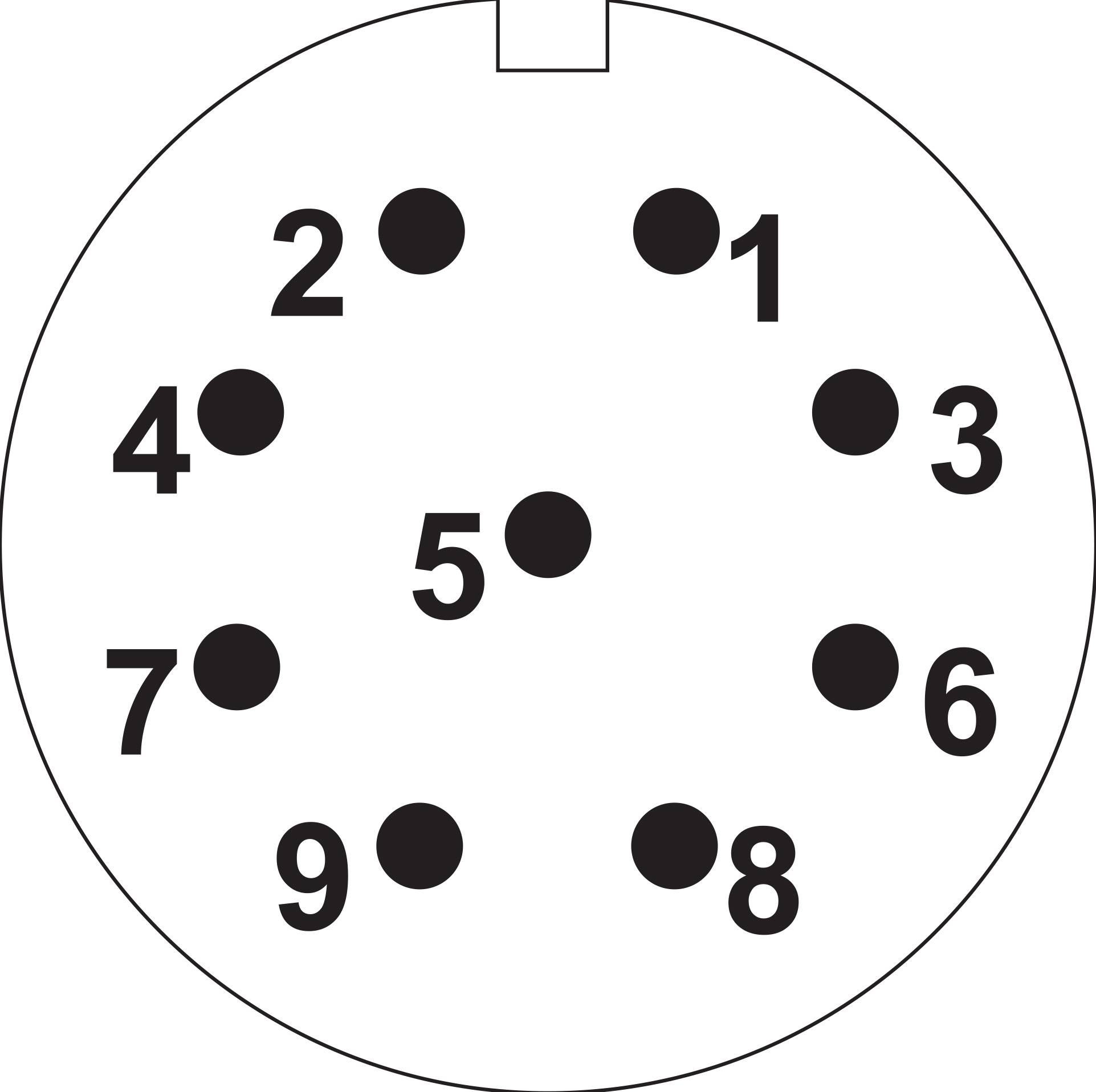 Złącze IP68 seria SP21 Weipu SP2113 / P 9, 1 szt.-3