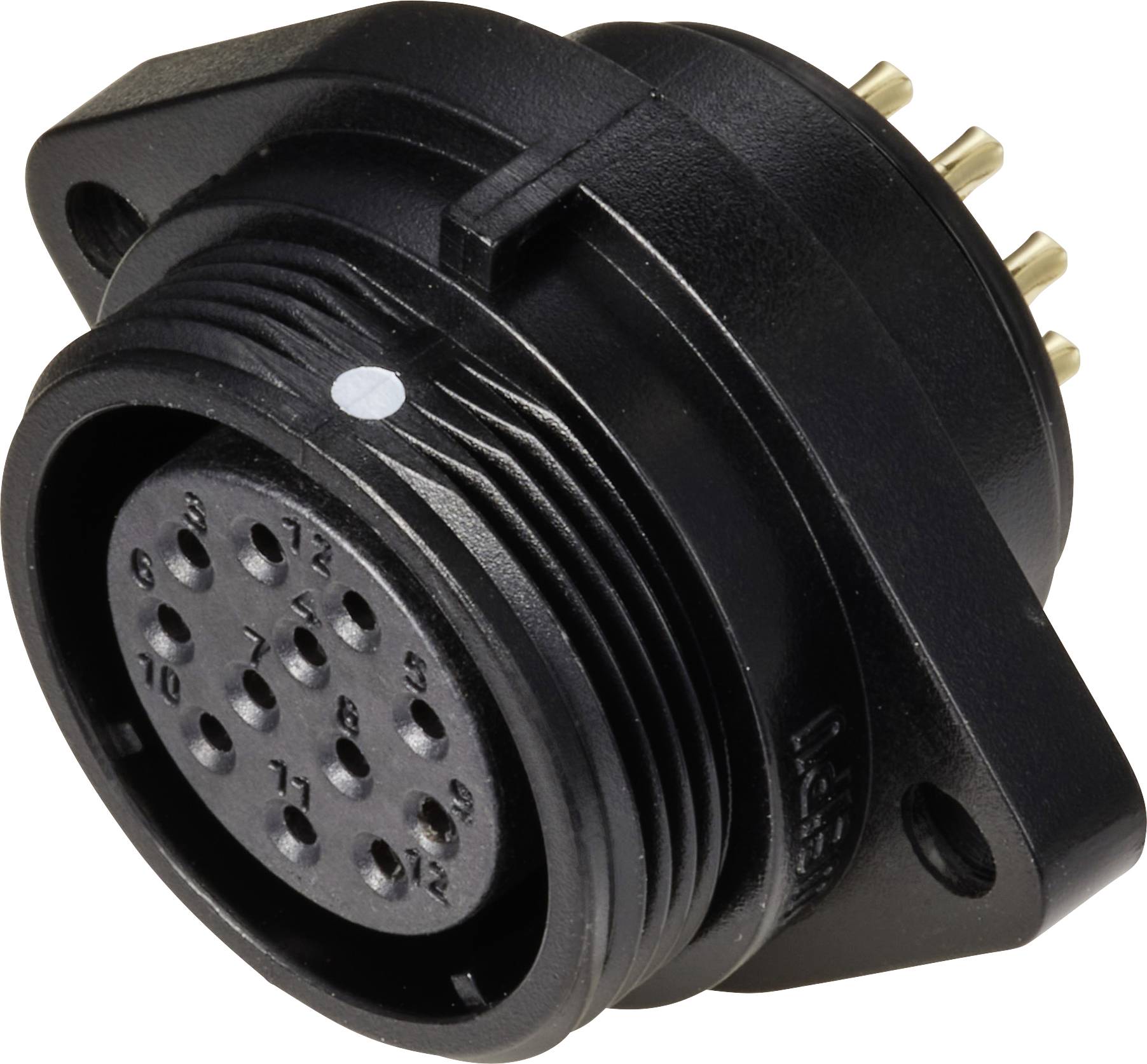 Роз'єм IP68 серії SP21 Weipu SP2113 / S 12, 1 шт.