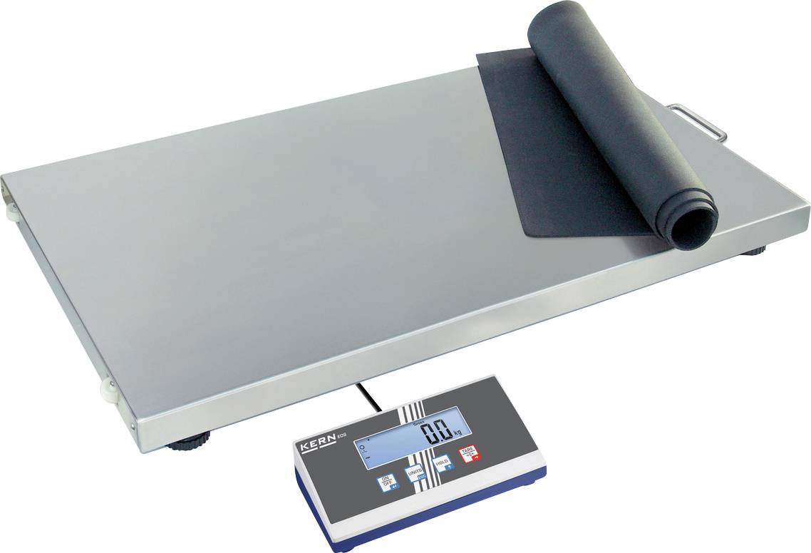 Ваги для посилок Kern EOS 300K100XL, максимальний діапазон вимірювання 300 кг, градуювання 100 г від мережі, живлення від батареї,