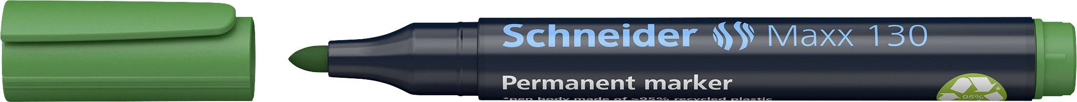 Schneider Schreibgeräte Maxx 130 113004 Marker permanentny zielony Wodoodporny: Tak