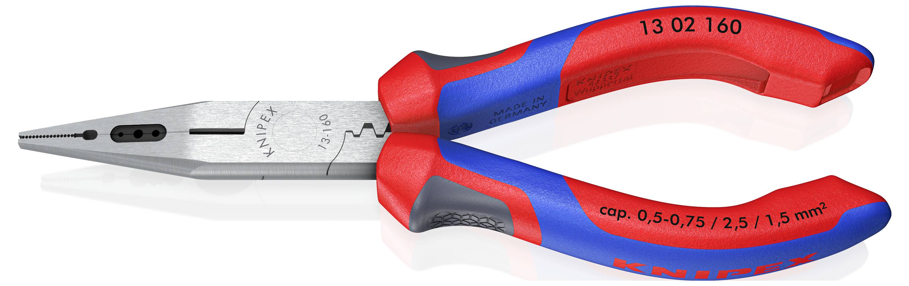 Плоскогубці для кабелю Knipex 13 02 160 160 мм 1 шт.