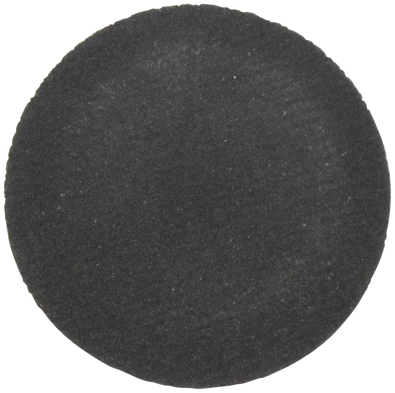 Okrągła, czarna tarcza na białym tle.