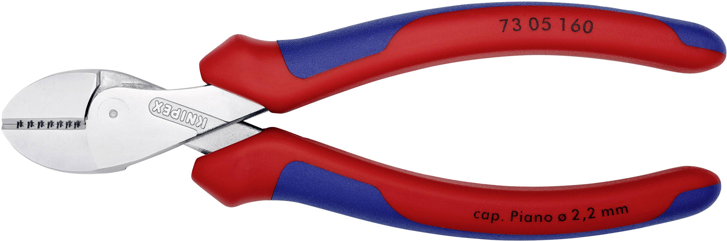Бокорізи Knipex X-Cut 73 05 160 для майстерні з фаскою 160 мм