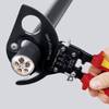 Obcinak do kabli zapadkowy Knipex 95 36 250 250 mm