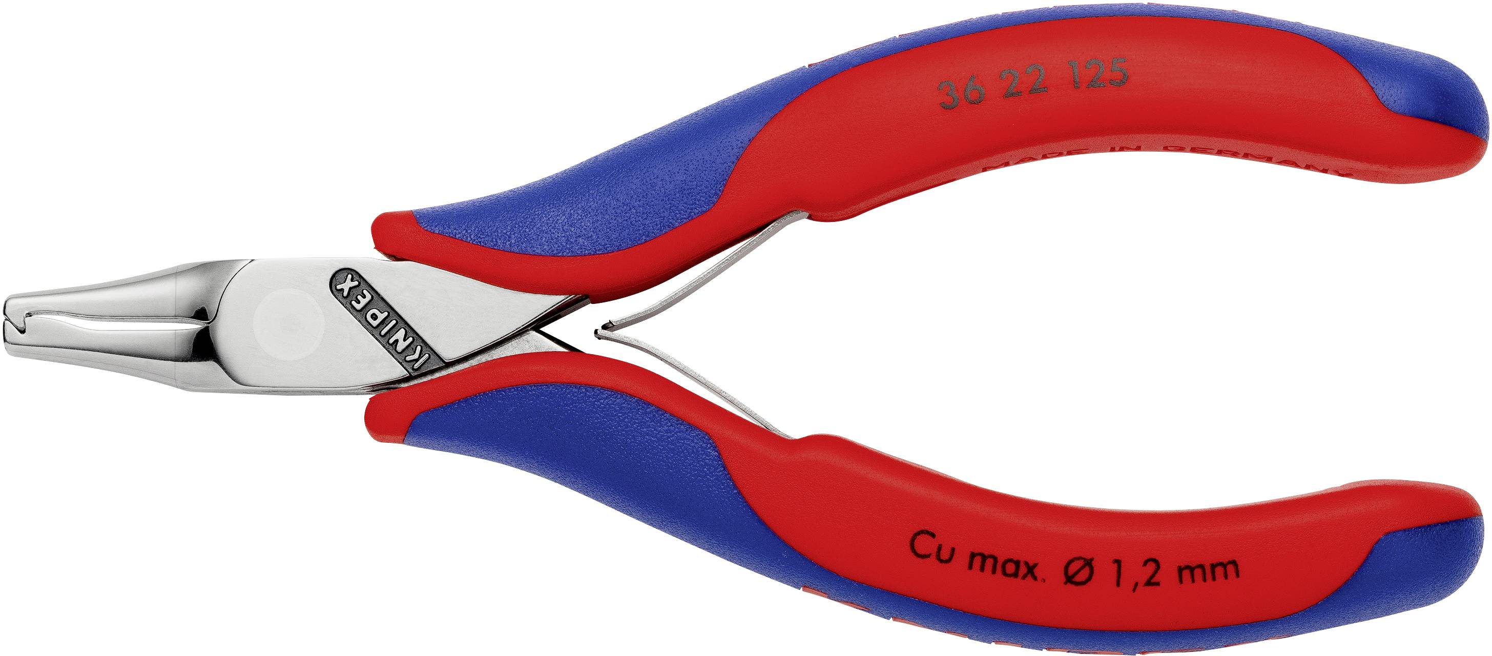 Плоскогубці Knipex neu 36 22 125 для електроніки та механіки 125 мм