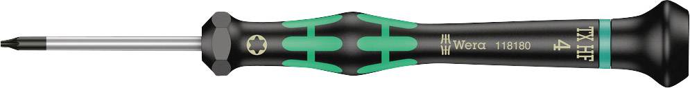 Викрутка Wera 2067 для електроніки та механіки Torx Розмір викрутки T 4 Довжина наконечника: 40 мм 1 шт.