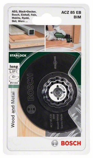 Сегментне пильне полотно Bosch Accessories ACZ 85 EB 2609256943 1 шт.