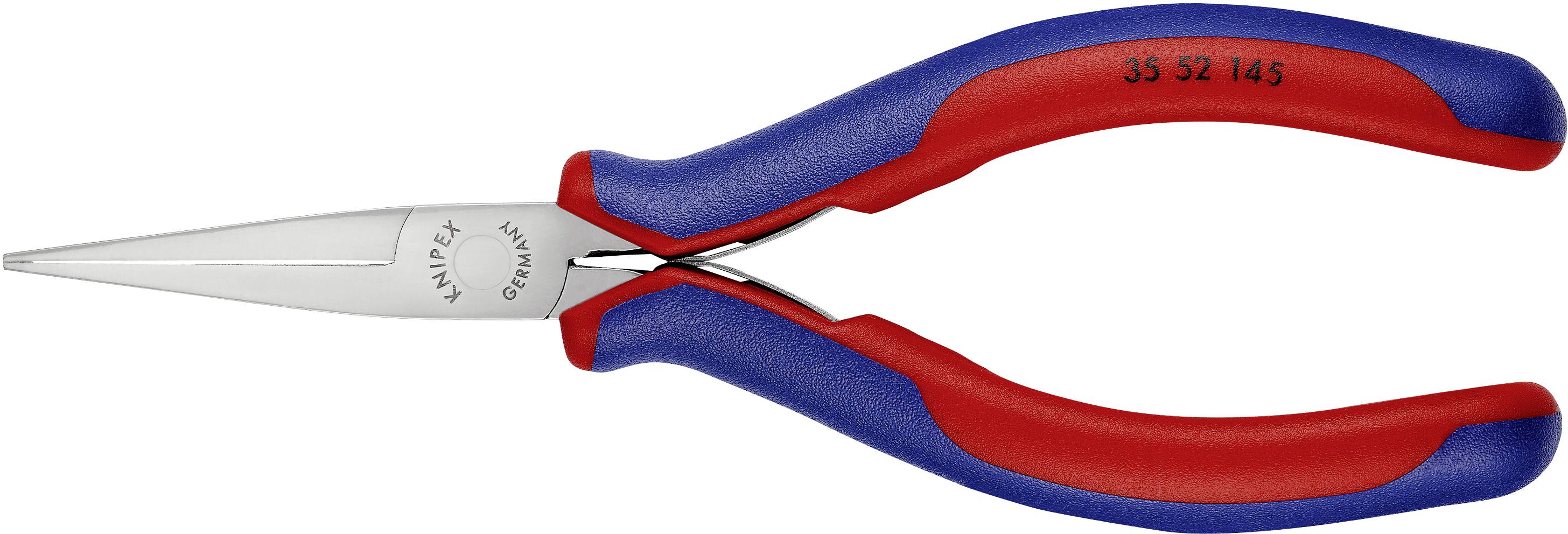 Плоскогубці Knipex 35 52 145 для електроніки та механіки, прямі, інструментальна сталь, 145 мм