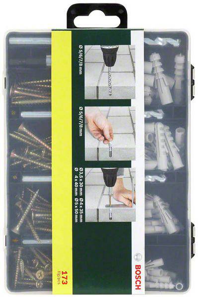 Набір свердлильних приладдя Bosch, 173 предм.