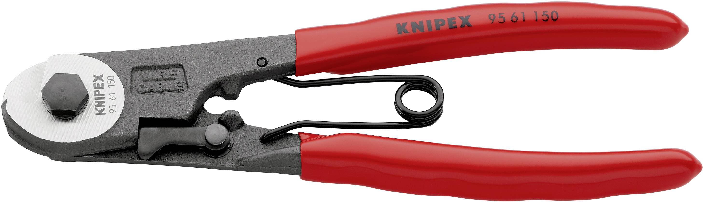 Кусачки для сталевого кабелю Knipex 95 61 150, 150 мм